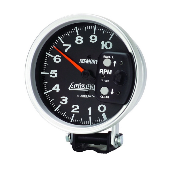 5" PEDESTAL TACHOMETER, 0-10,000 RPM, AUTO GAGE